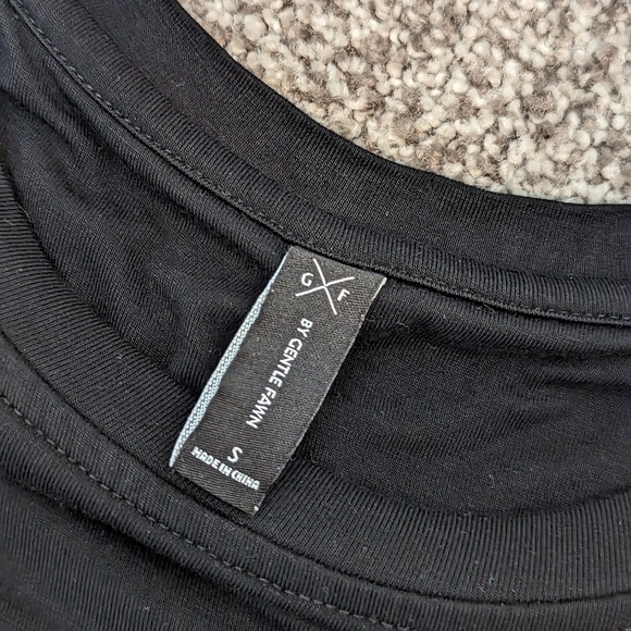 Gentle Fawn Tunic Dress Black - Picture 4 of 4